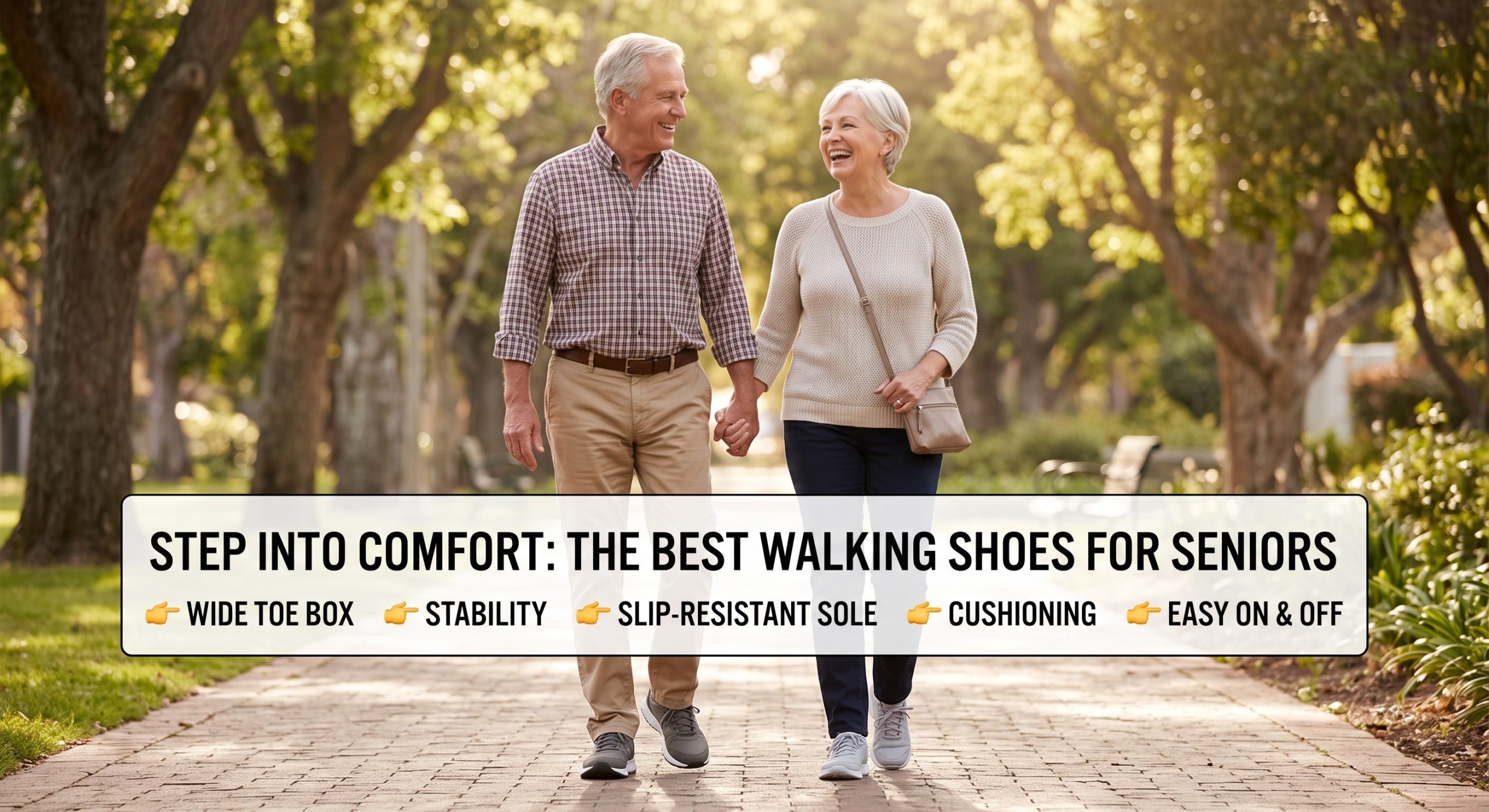 Step into Comfort: The Best Walking Shoes for Seniors