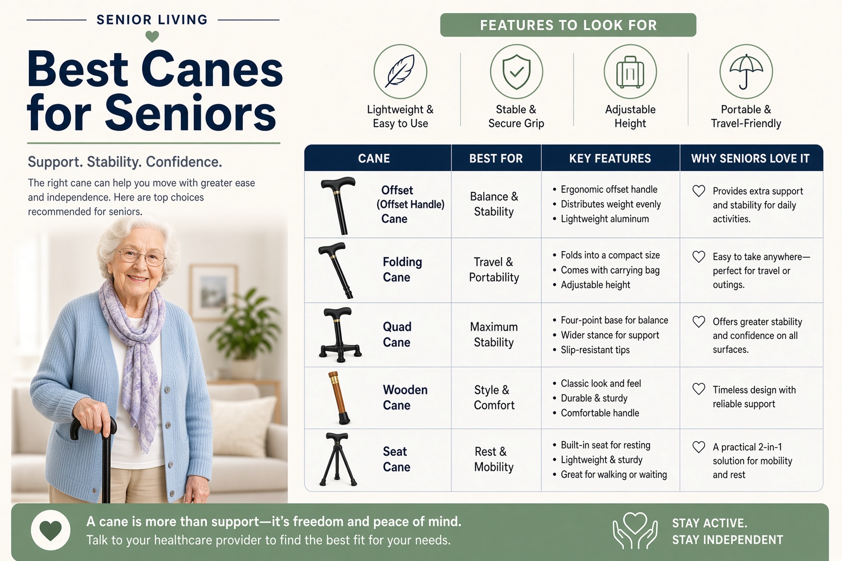 Best Canes for Seniors
